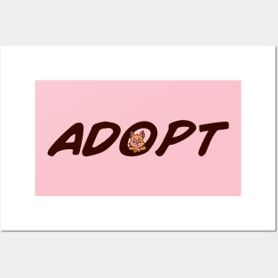 Adopt A Cat Posters and Art